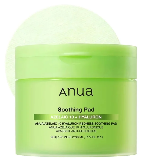 Anua Azelaic 10% Hyaluron Redness Soothing Pad